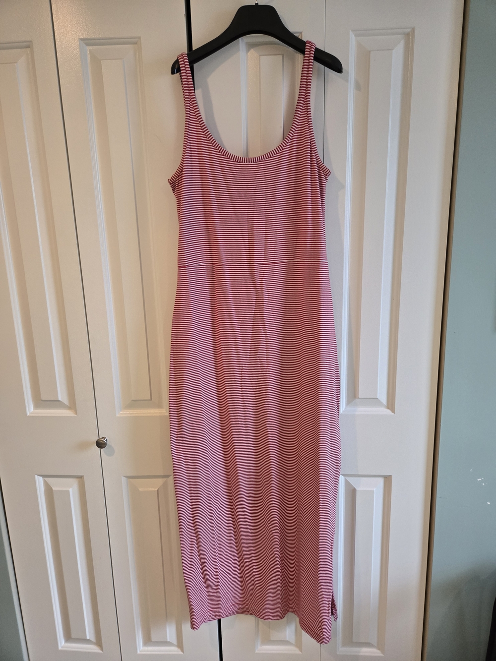 GAP Pink and White Striped Tank Maxi Dress - Picture 3 of 5